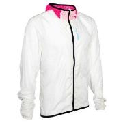 Salming Sarek Jacket 21 Unisex Rosa/Hvit polyester Large