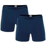 Muchachomalo 2P Solid Boxer UPP1 Marine bomull Medium Herre