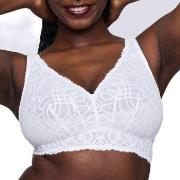 PrimaDonna BH Salerno Wireless Bralette Benhvit D 85 Dame