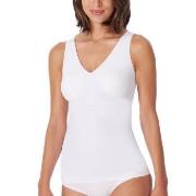 Schiesser Invisible Soft Padded Tank Top Hvit 46 Dame