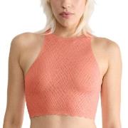 Sloggi BH ZERO Feel Bliss Crop Top Aprikos Small Dame