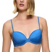 Triumph Midnight Swim Push-Up Bikini Top Blå B 42 Dame