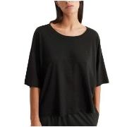 Marc O Polo Lounge Cropped Top Svart bomull Large Dame