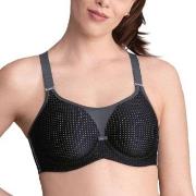 Anita BH Active Underwire Sports Bra Svart/Grå H 80 Dame