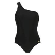 Damella Alyssa Wavy Swimsuit Svart 36 Dame