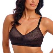 Wacoal BH Back Appeal Wire Free Bra Svart polyamid C 85 Dame