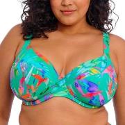 Elomi Toyama Tides Underwire Plunge Bikini Top Mixed I 80 Dame
