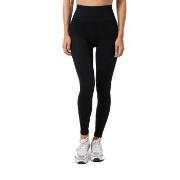 Björn Borg Studio Seamless Ribbed Tights Svart polyamid Medium Dame