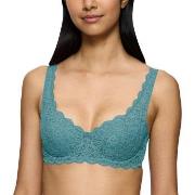 Triumph BH Amourette Wired Bra With Lace Turkis C 70 Dame