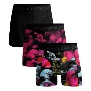 Muchachomalo 3P Cotton Stretch Binary Boxer Svart mønstret bomull XX-L...
