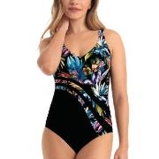 Anita Luella Swimsuit Svart Mønster C 46 Dame