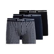 BOSS 6P Bold Design BoxerBr Svart/Blå bomull XX-Large Herre