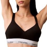 Calvin Klein BH Modern Cotton Lift Bralette Hvit/Blå Large Dame
