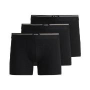 BOSS 3P Bamboo Boxer Brief Svart viskose Small Herre