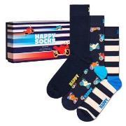 Happy socks Strømper 3P Navy Socks Gift Box Mixed Str 41/46