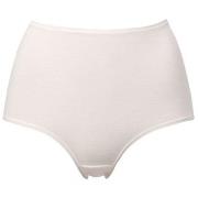 Trofe Cotton Midi With Elastan Truser Offwhite bomull XX-Large Dame