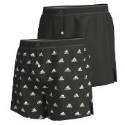 adidas 2P Active Woven Boxer Svart/Hvit bomull X-Large Herre