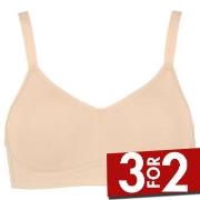 Damella BH Carla Soft Bra Hud polyester C 75 Dame