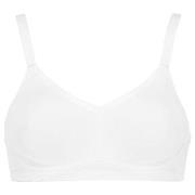 Damella BH Carla Soft Bra Hvit polyester B 70 Dame