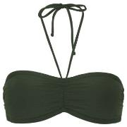 Damella Olivia Padded Bikini Bra Mørkgrørnn  42 Dame