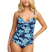 Damella Tara Swimsuit Pattern Blå Mønster 44 Dame