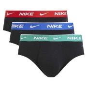 Nike 6P Everyday Essentials Cotton Stretch Hip Brief Rød/Grønn bomull ...
