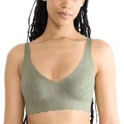 Sloggi BH ZERO Feel Bliss Soft Bra Grønn/Khaki L+ Dame