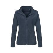 Stedman Active Fleece Jacket For Women Mørkblå polyester XX-Large Dame