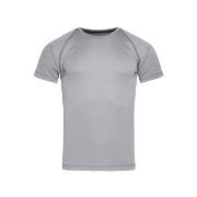 Stedman Active 140 Men Team Raglan Grå polyester Large Herre