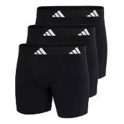 adidas 3P Active Flex Cotton Boxer Brief Svart bomull Medium Herre