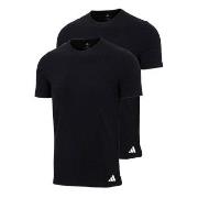 adidas 2P Active Flex Cotton Crew Neck T-Shirt Svart bomull Small Herr...
