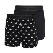 adidas 2P Active Woven Boxer Svart Mønster bomull XX-Large Herre