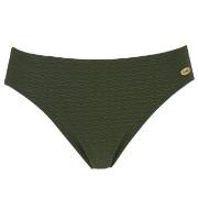 Damella Brigitte Textured Bikini Brief Mørkgrørnn  nylon 48 Dame