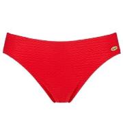 Damella Brigitte Textured Bikini Brief Rød nylon 38 Dame