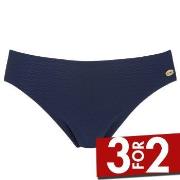 Damella Brigitte Textured Bikini Brief Marine nylon 38 Dame