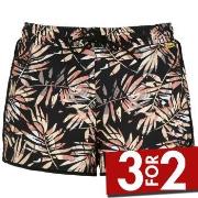 Damella Uma Bikini Shorts Svart mønstret XX-Large Dame