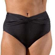 Trofe Solid C-Cut Twist Brief Svart 50 Dame