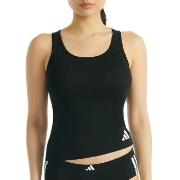 Adidas Sport Active Essentials 3 Stripes Tank Top Svart bomull X-Small...