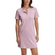 Calida Striped Dreams Sleepshirt Lyslilla bomull Small Dame