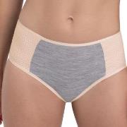 Anita Truser Sports High Waist Panty Plus Rosa/Grå 40 Dame