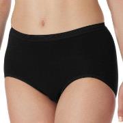 Schiesser Truser Luxury Brief Svart bomull 3XL Dame