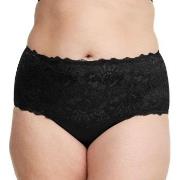 Swegmark Truser Lace Maxi Briefs Svart polyamid Medium Dame