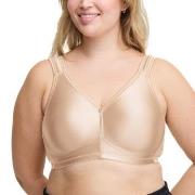 Swegmark BH Shine Soft Bra Moulded Cups Beige polyamid F 100 Dame