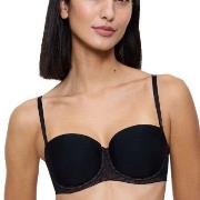Triumph BH Signature Sheer Wired Balconette Bra Svart E 85 Dame