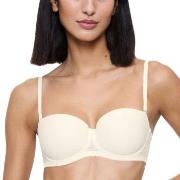 Triumph BH Signature Sheer Wired Balconette Bra Elfenben B 70 Dame