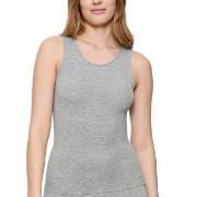 Triumph Beauty Layers Wool Tank Top Grå ull Medium Dame