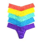 Hanky Panky Truser 5P Signature Lace Low Rise Thong Mixed nylon One Si...