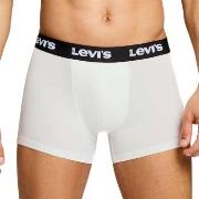 Levis 2P Repeat Logo Boxer Brief Hvit bomull X-Large Herre