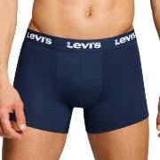 Levis 2P Repeat Logo Boxer Brief Marine bomull Medium Herre