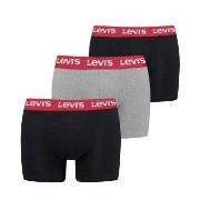 Levis 3P Repeat Logo Boxer Brief Multi Multi-colour-2 bomull X-Large H...